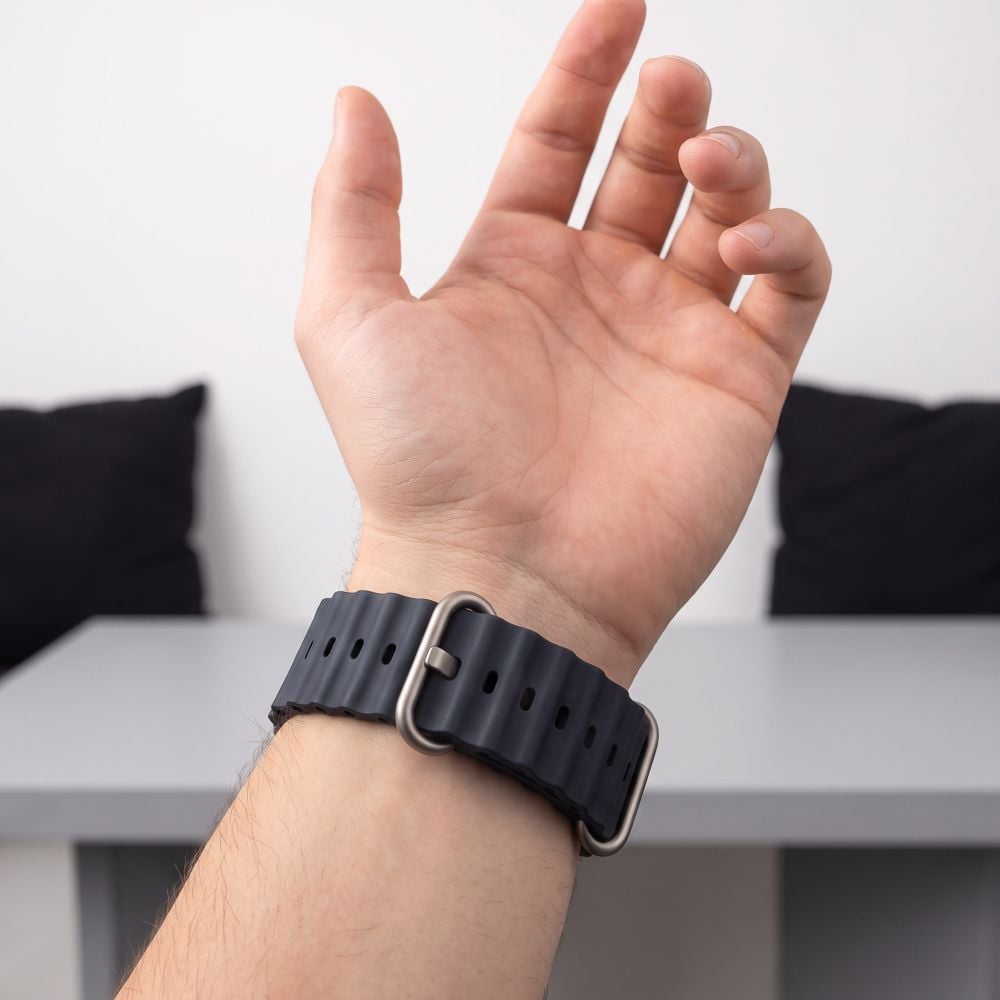 Tech-Protect Iconband Pro Apple Watch 8 / 9 / 10 / 11 / 12 / SE / Ultra (44 / 45 / 46 / 49 mm) Charcoal Grey - Image 5