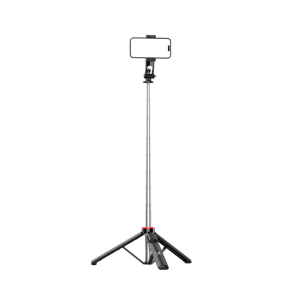 Τηλεσκοπικό Selfie Stick και Τρίποδο WC1Y3S, 1,3m, Μαύρο - Image 2