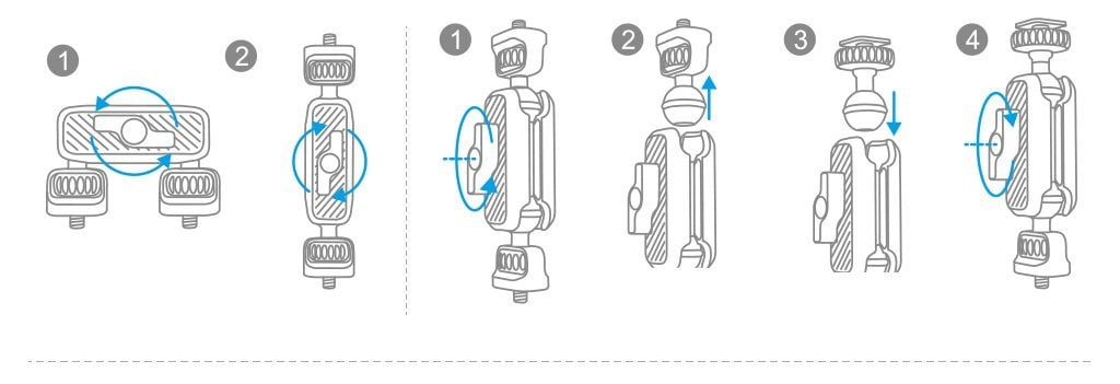 Magic Arm PGYTECH για κάμερες / gimbals (P-CG-009) - Image 2