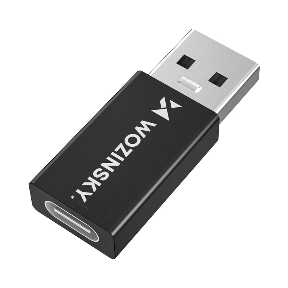 Αντάπτορας WAAC-01, USB-A σε USB-C OTG, Μαύρος - Image 3