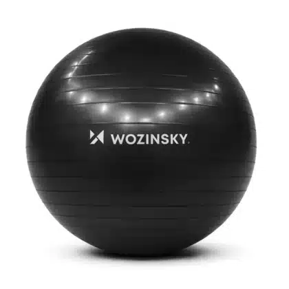 Μπάλα Γυμναστικής WGB65BB, 65 cm, Μαύρη