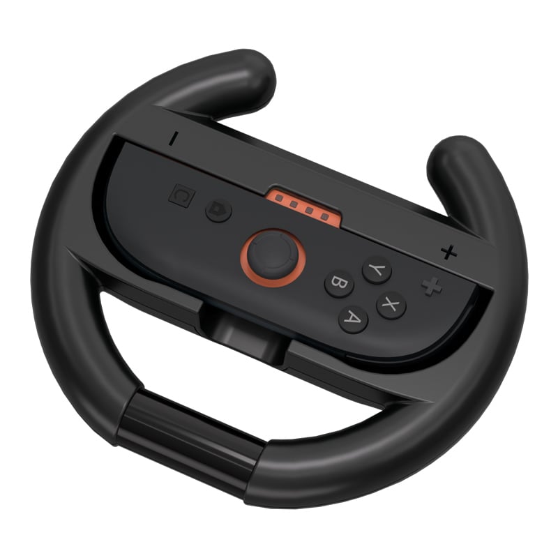 Τιμόνι Αγώνων για Nintendo Switch 2 Joy-Con, Σετ 2, Μαύρο - Image 3