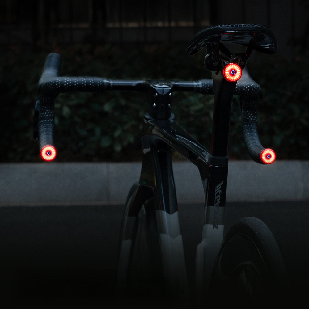 Πίσω Φως WIS-02, Έξυπνο Αδιάβροχο LED, Μαύρο - Image 4