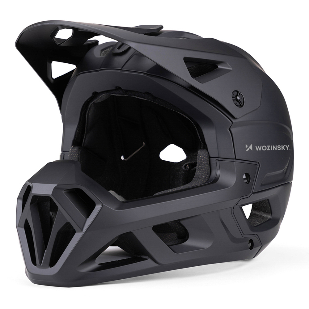 Κράνος Ποδηλάτου HT-58C, Full Face, 57-59 cm, Μαύρο - Image 3