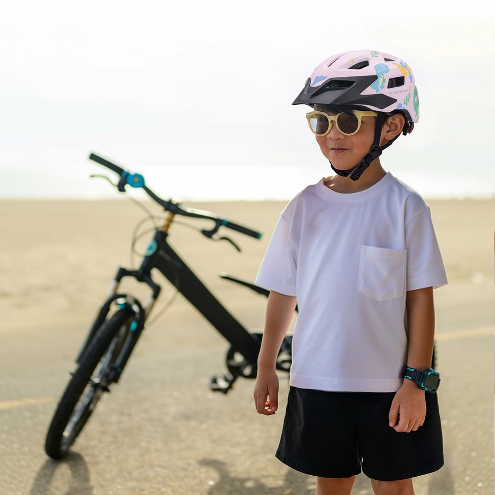 Παιδικό Κράνος MTB HT-45R, με Αποσπώμενη Ζελατίνα, XS, Ροζ - Image 5
