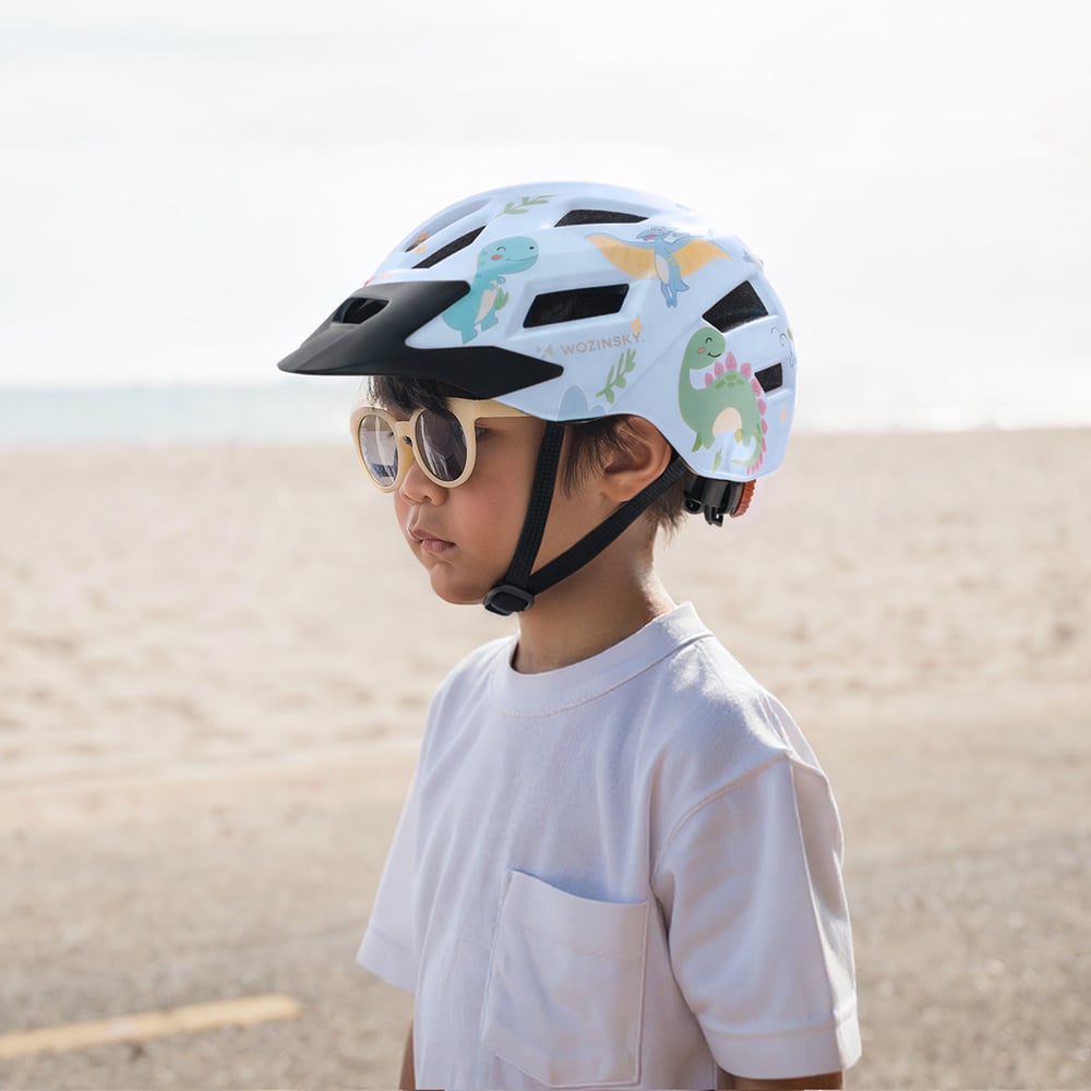 Παιδικό Κράνος MTB HT-45J, με Αποσπώμενη Ζελατίνα, XS, Ανοιχτό Μπλε - Image 4