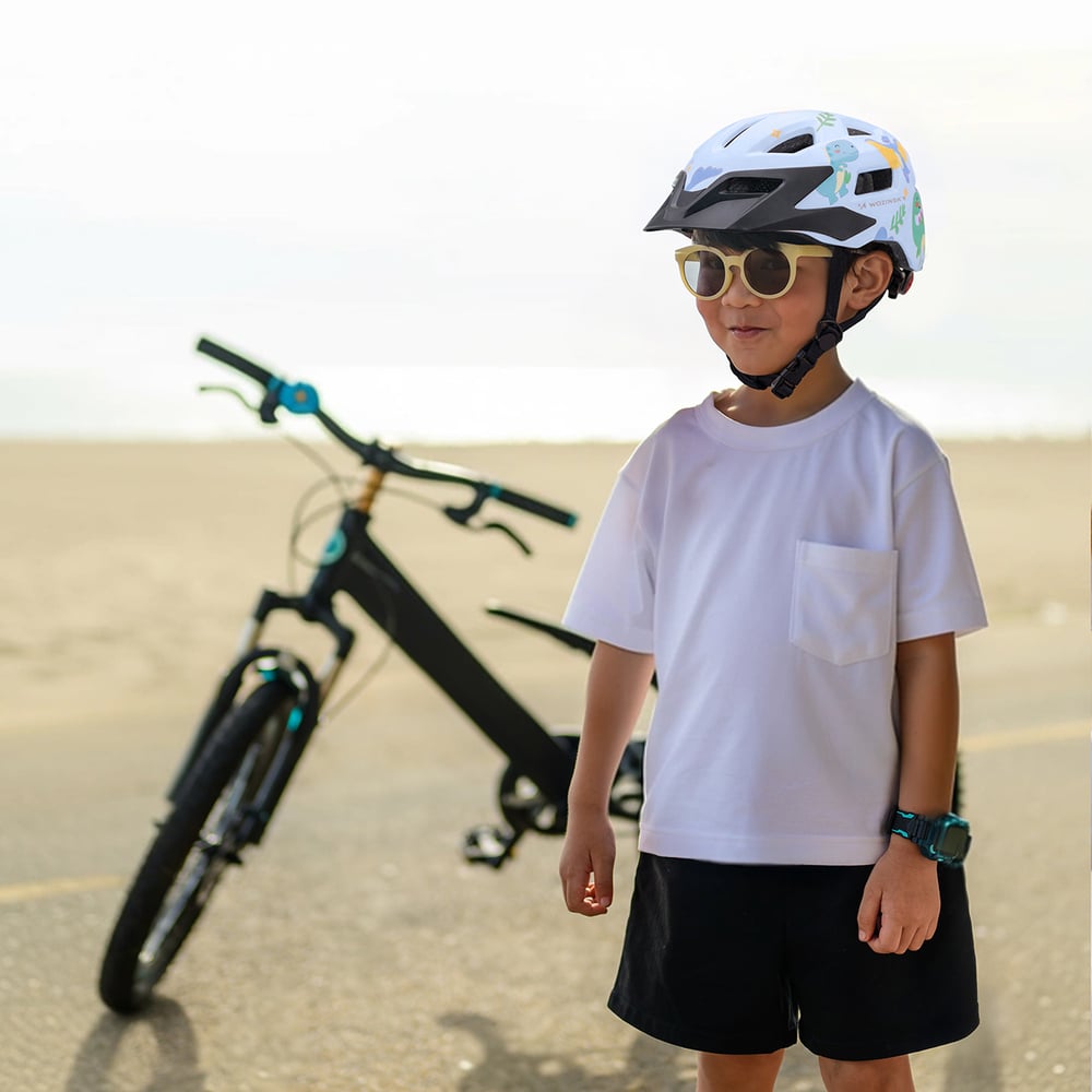 Παιδικό Κράνος MTB HT-45JS, με Αποσπώμενη Ζελατίνα, Γαλάζιο - Image 5