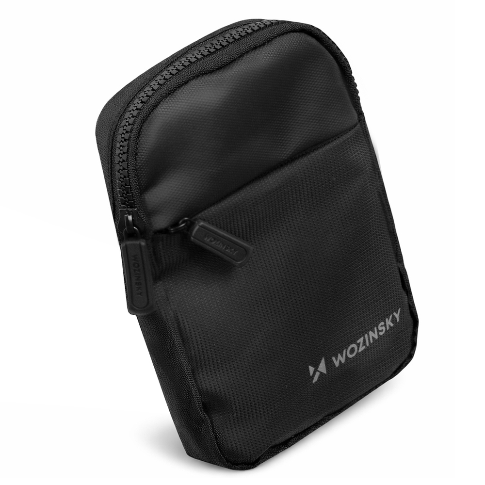 Τσάντα Ώμου WMS-W1, Unisex, Αδιάβροχη με Δύο Διαμερίσματα για Τηλέφωνο, Μαύρη - Image 5