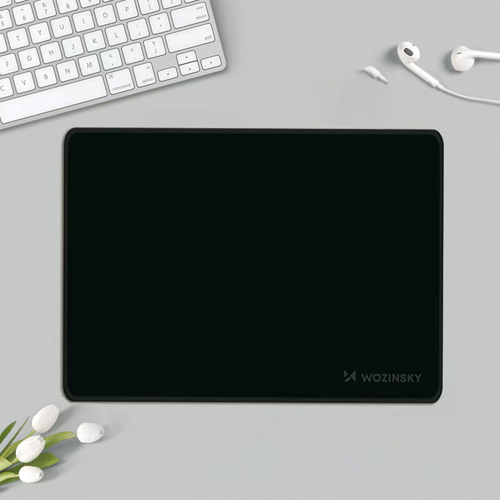 Gaming Mousepad WPD-B350, Αδιάβροχο, 350x250mm, Μαύρο - Image 4