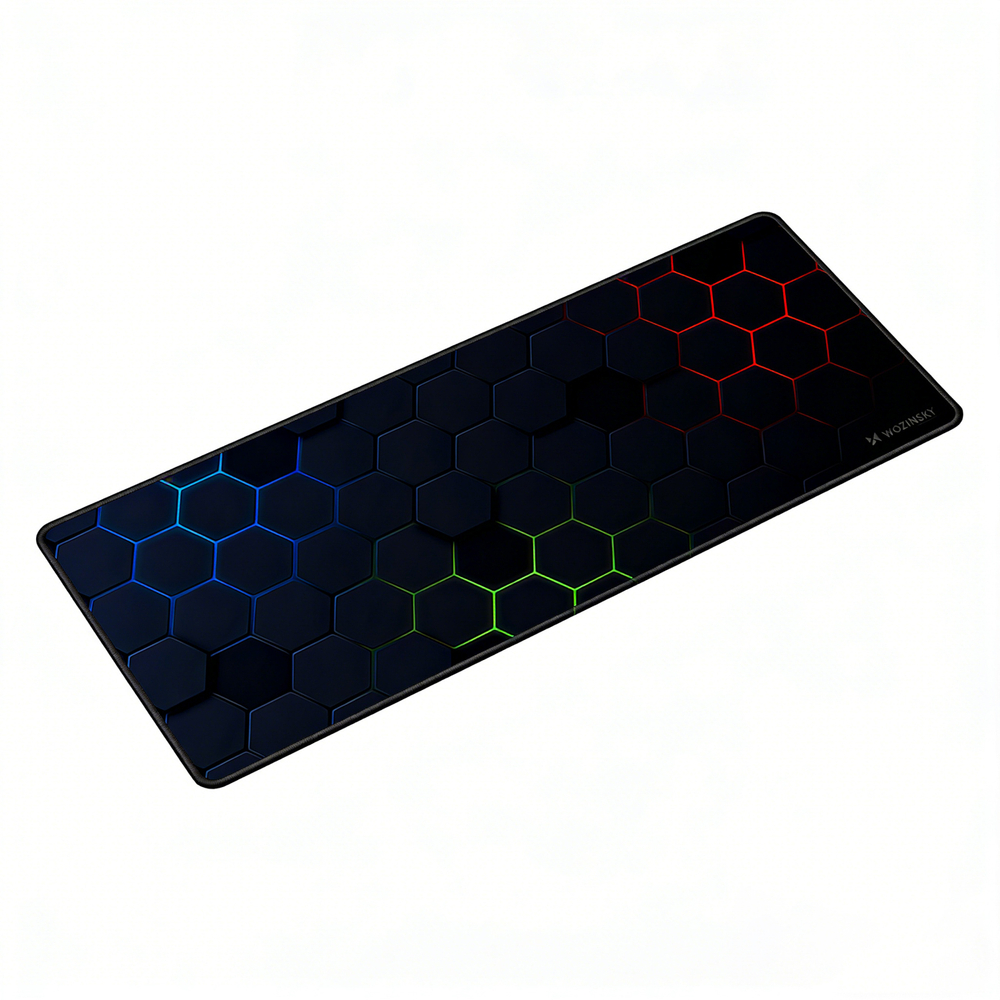 Mousepad Gaming WPD-B800, 800x300mm, Αδιάβροχο με Σχέδιο, Μαύρο - Image 4