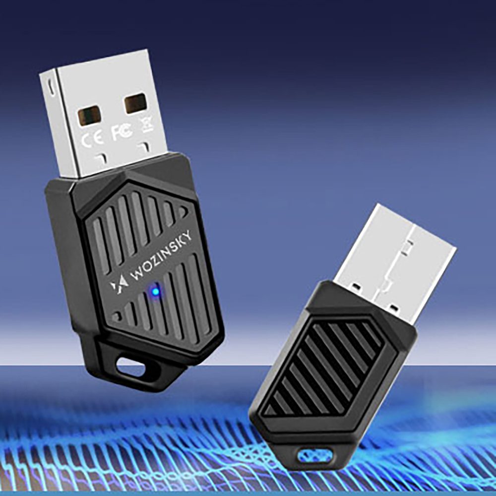 Adapter WAX-900, Dual-Band USB Wi-Fi 6 με Bluetooth 5.4, Μαύρο - Image 5