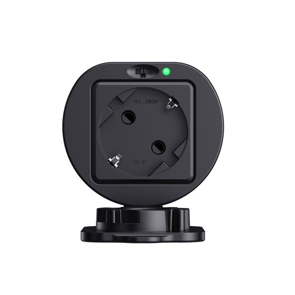 OEM W-V2L-01 Προσαρμογέας V2L Type 2 - Schuko 3500W με Οθόνη Ισχύος, Μαύρος - Image 3
