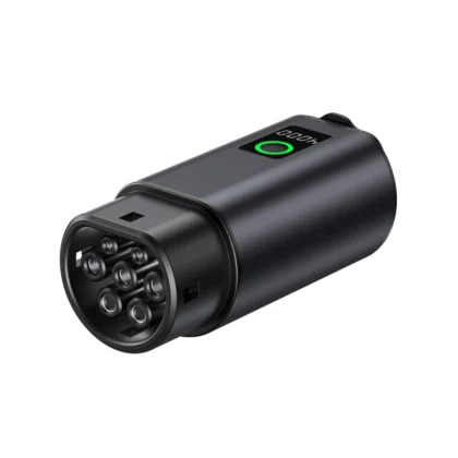 Προσαρμογέας W-V2L-01, V2L Type 2, Schuko 3500W με Οθόνη Ισχύος, Μαύρος