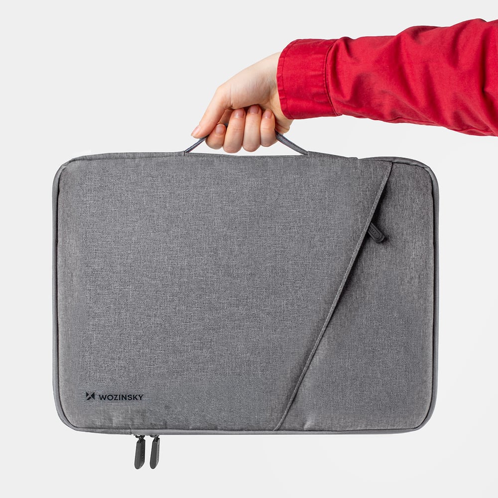 Θήκη Laptop WTNP-15G, 15.6", με Αναδιπλούμενη Λαβή, Γκρι - Image 4