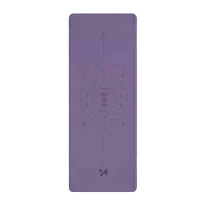 Στρώμα Άσκησης WNSP-NKP, 183 x 61 x 0.5 cm, Φυσικό Καουτσούκ για Γιόγκα και Γυμναστική, Μωβ