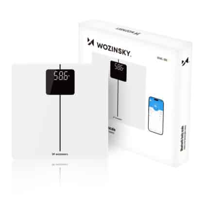 Έξυπνη Ζυγαριά Μπάνιου WIWL-180, Bluetooth, Λευκή