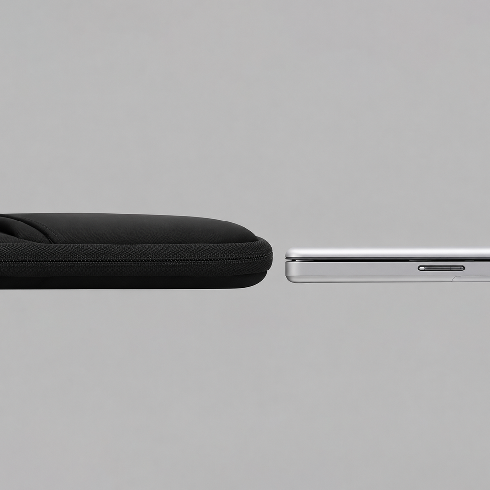 Θήκη Laptop WNL-15B, 15.6", Neoprene, Μαύρη - Image 3