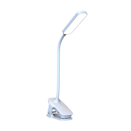 Λάμπα Ανάγνωσης VT-02, Μίνι LED με Κλιπ και Καλώδιο USB-C 80 εκ., Λευκή