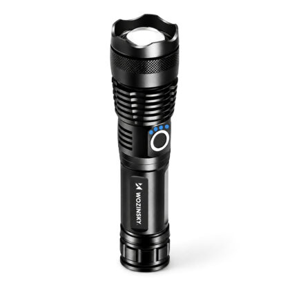 Φακός Τακτικός WLT-15W, 15W, 1500lm CREE, IP65, Ρυθμιζόμενη Δέσμη, Μαύρο