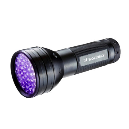 Φακός WLT-51L, UV IP65 για Ανίχνευση Ιχνών, 51 LEDs, Μαύρος