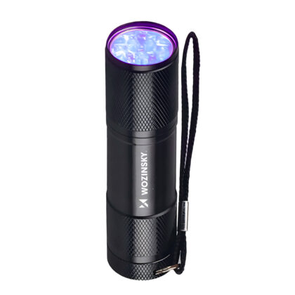 Φακός UV WLD-9L, IP65 για Ανίχνευση Ιχνών, Μαύρος