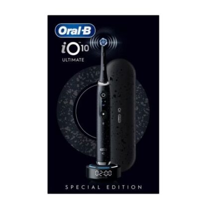 Oral-B iO Series 10 Ηλεκτρική Οδοντόβουρτσα, Limited Edition Cosmic Black, ΕΕ