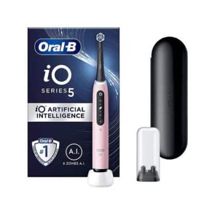 Oral-B iO Series 5 Ηλεκτρική Οδοντόβουρτσα, Ροζ, EU