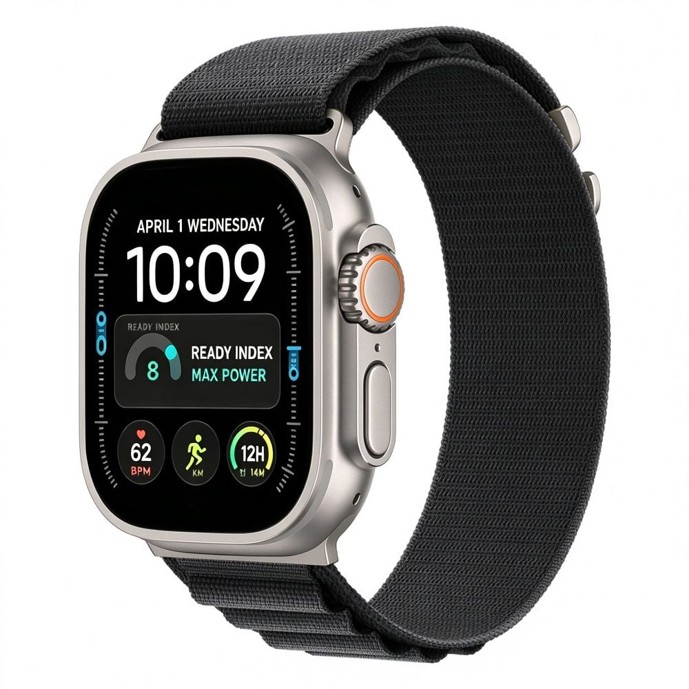 TECH-PROTECT Nylon Pro Λουράκι Apple Watch 8/9/10/11/12/SE/Ultra (44/45/46/49 mm), Μαύρο - Image 2