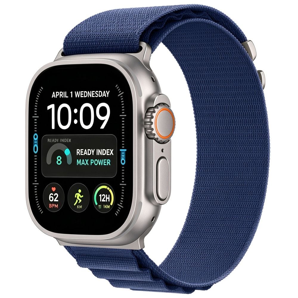 TECH-PROTECT Nylon Pro Λουράκι Apple Watch 8 / 9 / 10 / 11 / 12 / SE / Ultra (44 / 45 / 46 / 49 mm), Μπλε Ναυτικό - Image 2