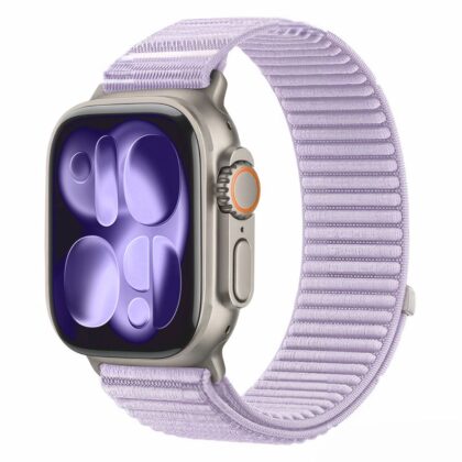 TECH-PROTECT NylonLoop Λουράκι Apple Watch 8/9/10/11/12/SE/Ultra (44/45/46/49 mm), Μωβ