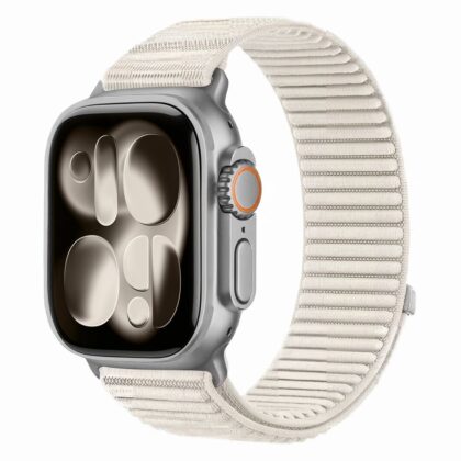 TECH-PROTECT NylonLoop Λουράκι Apple Watch 8/9/10/11/12/SE/Ultra (44/45/46/49 mm), Starlight