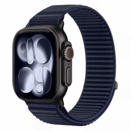 TECH-PROTECT NylonLoop Λουράκι Apple Watch 8/9/10/11/12/SE/Ultra (44/45/46/49 mm), Navy Blue