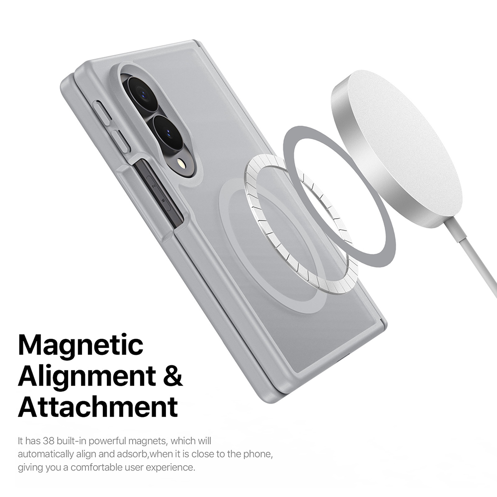 Dux Ducis Yind MagSafe Series - θήκη για Samsung Galaxy Z Fold8 - Γκρι - Image 5