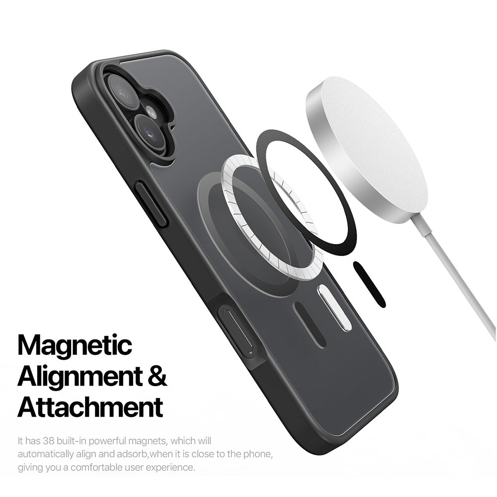 Dux Ducis Yind MagSafe Series - θήκη για Apple iPhone 17 - Μαύρο - Image 4
