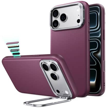 ESR Atelier Magnetic Kickstand - θήκη για Apple iPhone 18 Pro / 17 Pro - Κόκκινο