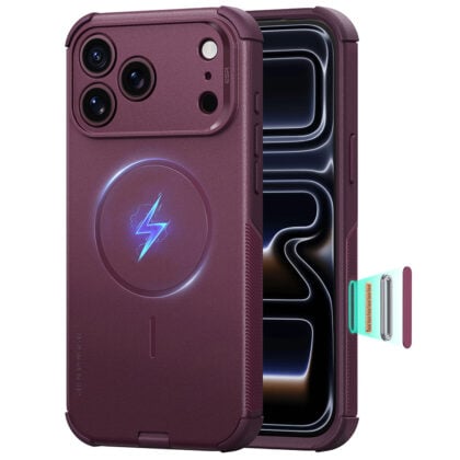 ESR Cyber Halolock - θήκη για Apple iPhone 18 Pro / 17 Pro - Κόκκινο
