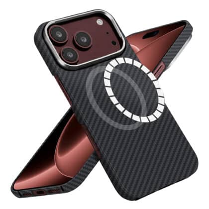 Techsuit Aramid Fiber - θήκη για Apple iPhone 18 Pro / 17 Pro - Μαύρο