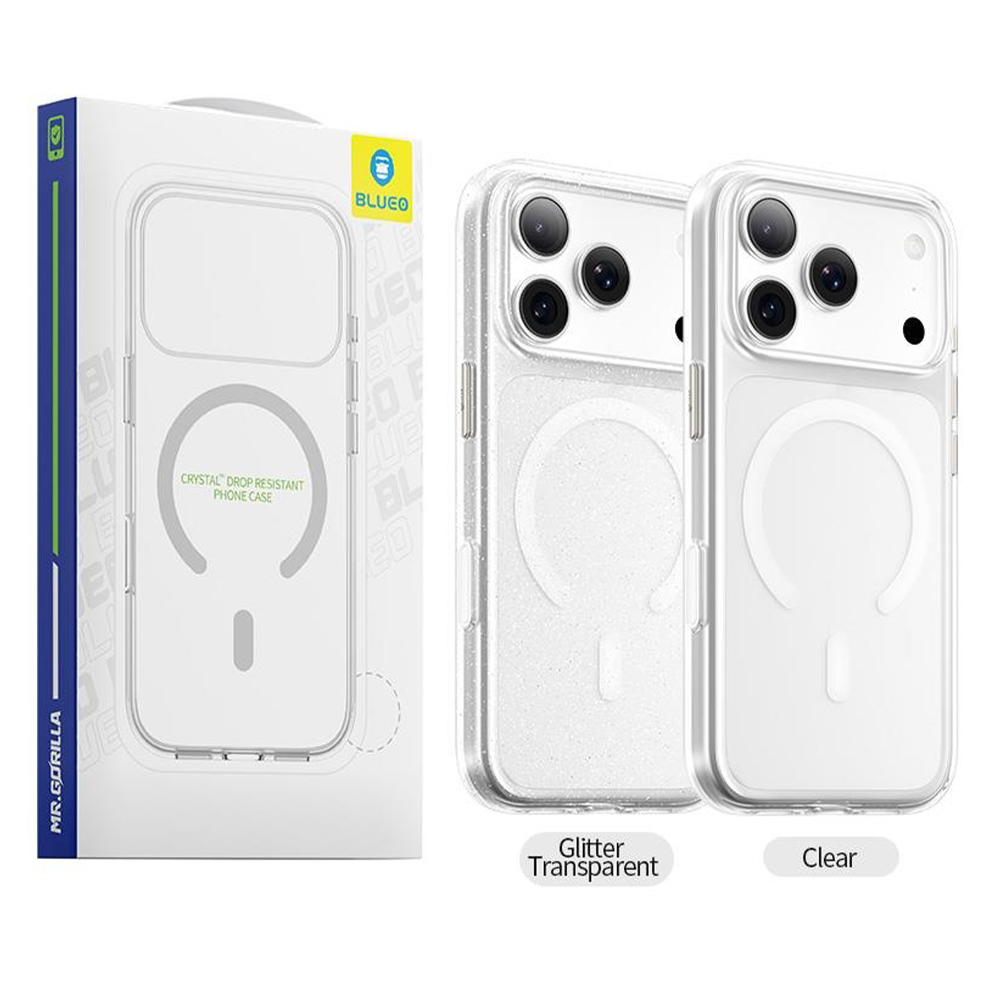 Blueo Crystal Pro Anti-Drop MagSafe - θήκη για Apple iPhone 18 Pro Max / 17 Pro Max - Διάφανο - Image 5