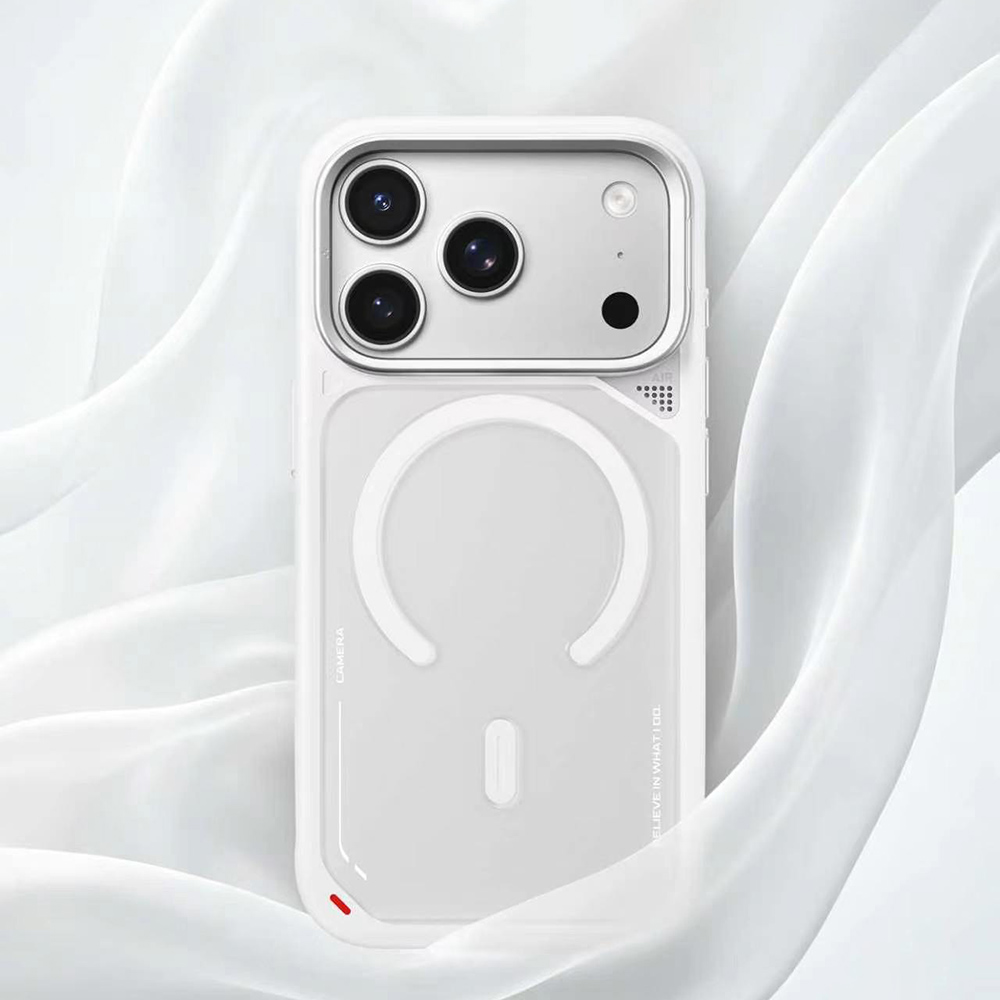 Blueo Frosted Heat Dissipation Stand - θήκη για Apple iPhone 18 Pro Max / 17 Pro Max - Λευκό - Image 2