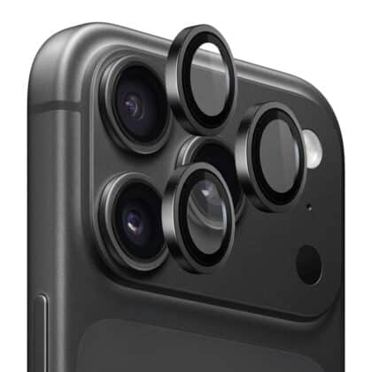 Blueo 99 Αντιθαμβωτικό Γυαλί Φακού για iPhone 18 Pro / iPhone 18 Pro Max, Μαύρο