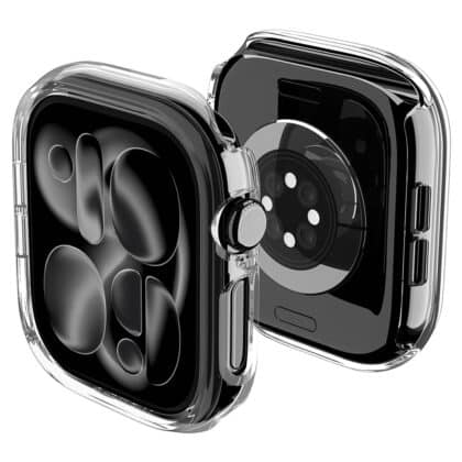 Διάφανη θήκη Spigen Thin Fit για Apple Watch 12 (42 mm) από σκληρό πολυκαρβονικό
