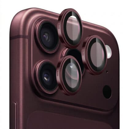 Blueo Προστατευτικό Φακού από Σαπφείριο για iPhone 18 Pro / iPhone 18 Pro Max, Cherry