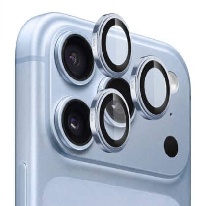 Blueo Προστατευτικό Φακού από Ζαφείρι για iPhone 18 Pro / iPhone 18 Pro Max, Ανοιχτό Μπλε