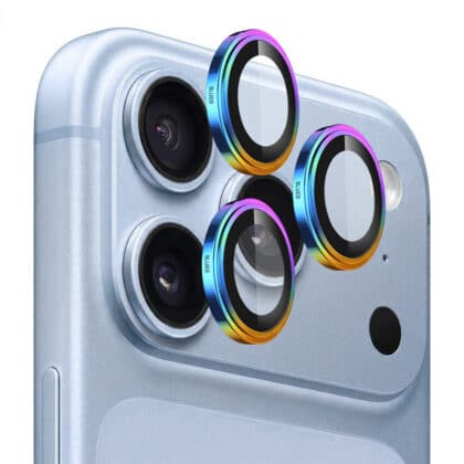 Blueo Sapphire Crystal Προστατευτικό Φακού για iPhone 18 Pro / iPhone 18 Pro Max, Πολύχρωμο