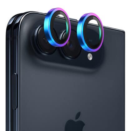 Blueo Γυαλί Φακού Μεταλλικό Πλαίσιο, iPhone Duo, Πολύχρωμο