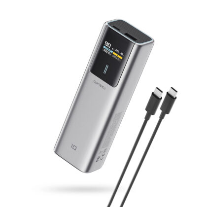 Cuktech CKPB100PGLBK Powerbank 10000mAh 150W QC + PD, Γκρι