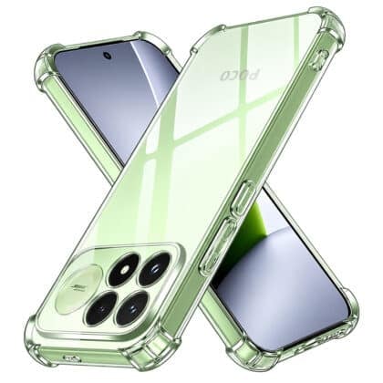 Techsuit Shockproof Clear Silicone - θήκη για Xiaomi Poco F9 Pro - Διάφανο