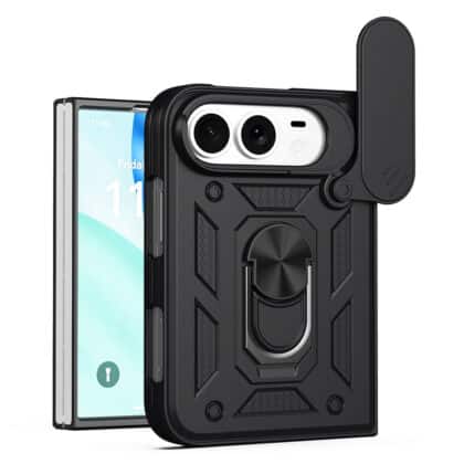 Techsuit CamShield Series - θήκη για Apple iPhone Duo - Μαύρο