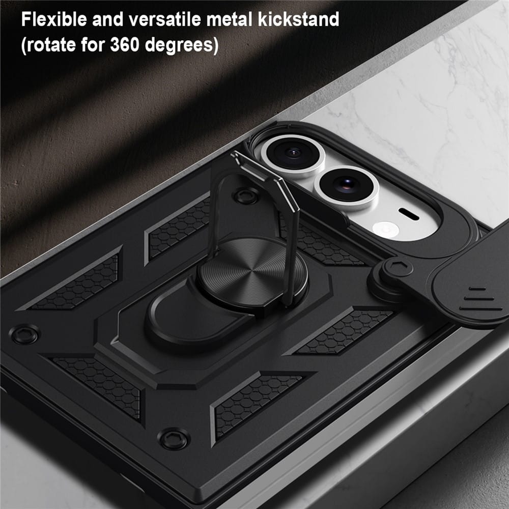 Techsuit CamShield Series - θήκη για Apple iPhone Duo - Μαύρο - Image 5