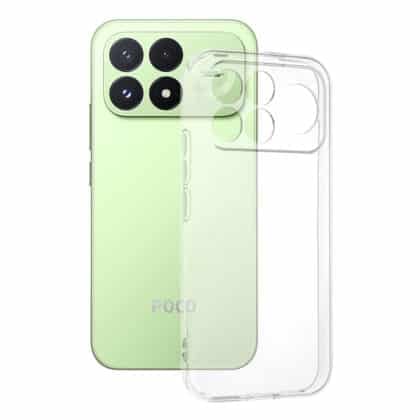 Techsuit Clear Silicone - θήκη για Xiaomi Poco F9 Pro - Διάφανο
